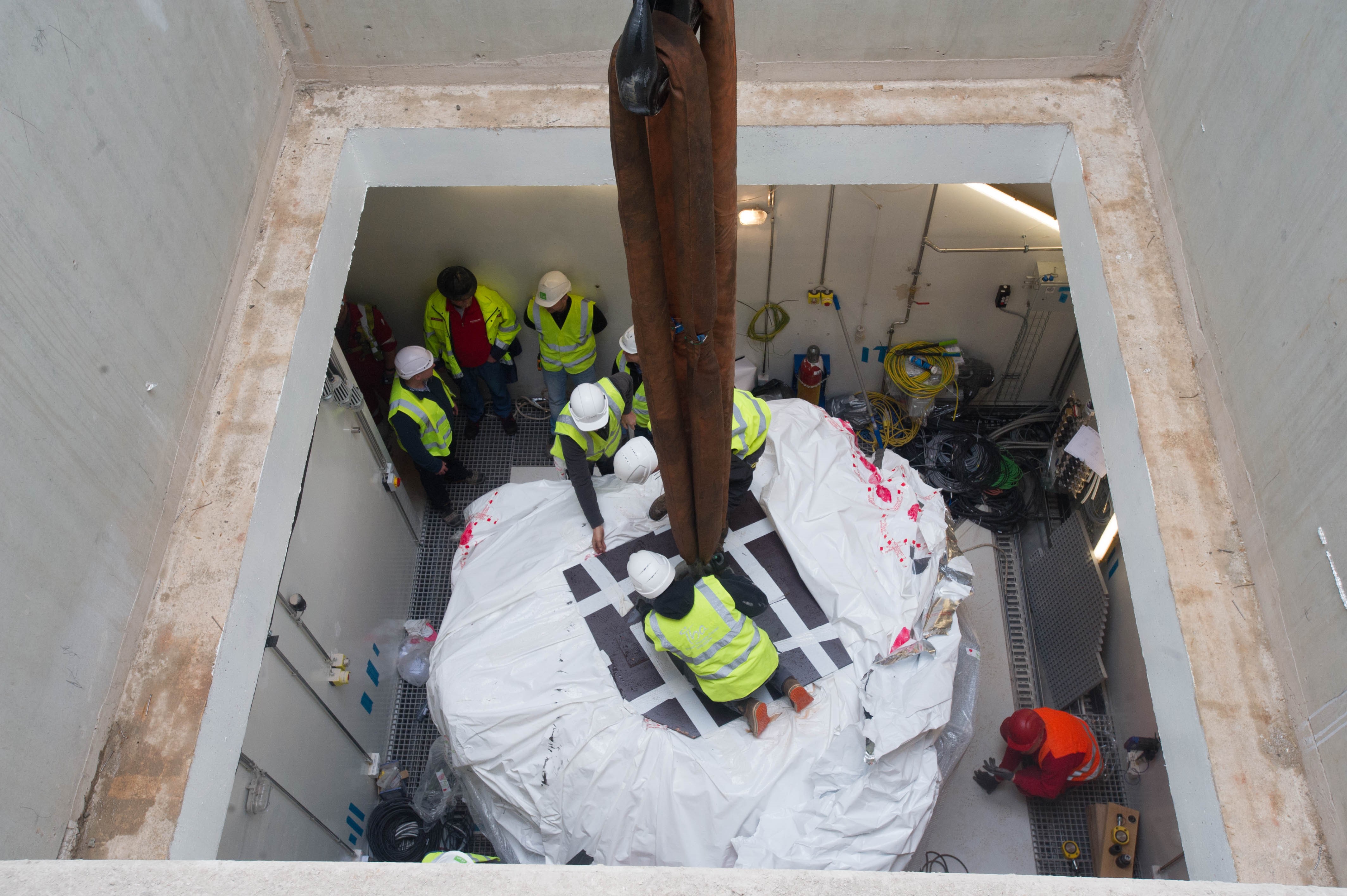 First high-energy proton beam in UK is switched on