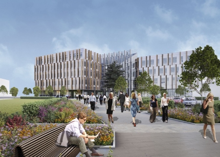 First images of planned new centre of excellence for cancer and brain disorders
