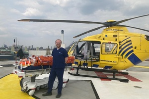 First rooftop helipad in the North West opens at Manchester hospital site