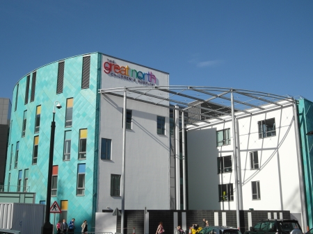 The Great North Children's Hospital treats patients from across the country