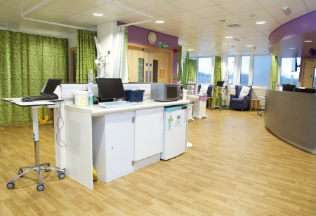 Forest fx flooring adds natural feel to the Greenlea oncology unit