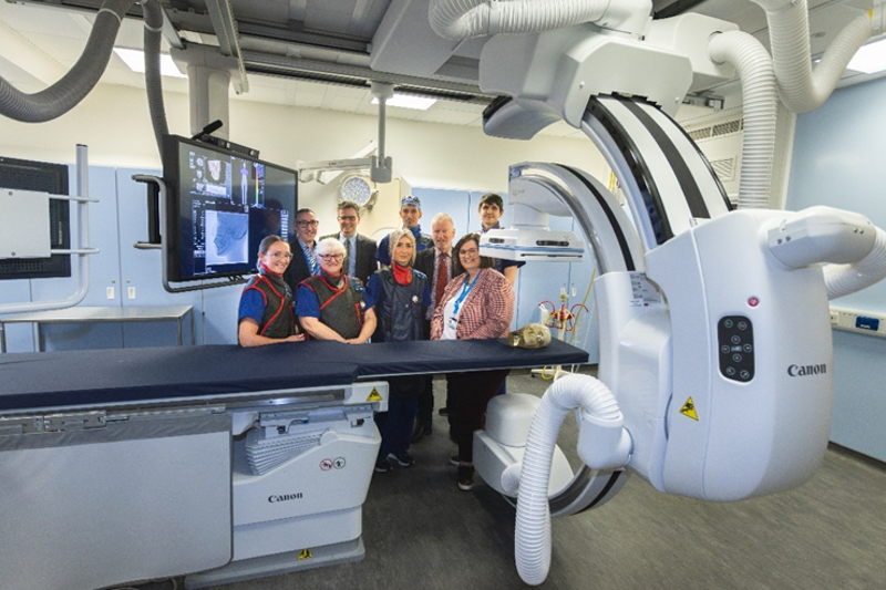 Forth Valley Royal Hospital installs new interventional imaging equipment in a Scotland first