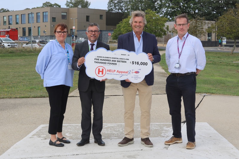 Funding secured for replacement helipad for The Queen Elizabeth Hospital (QEH)