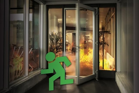 Gilgen automatic door operator now fire door approved