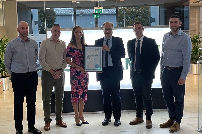 GRAHAM earns global CIPS Procurement Excellence Standard