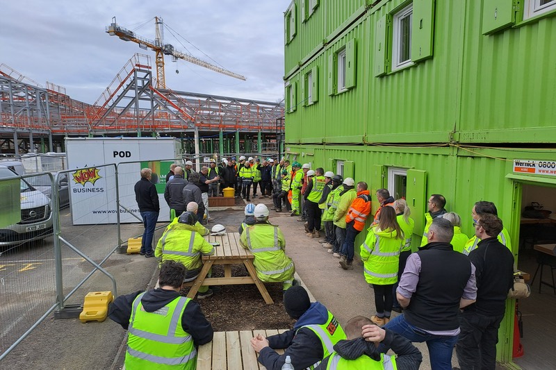 GRAHAM prioritises mental health of builders on mental health facility build