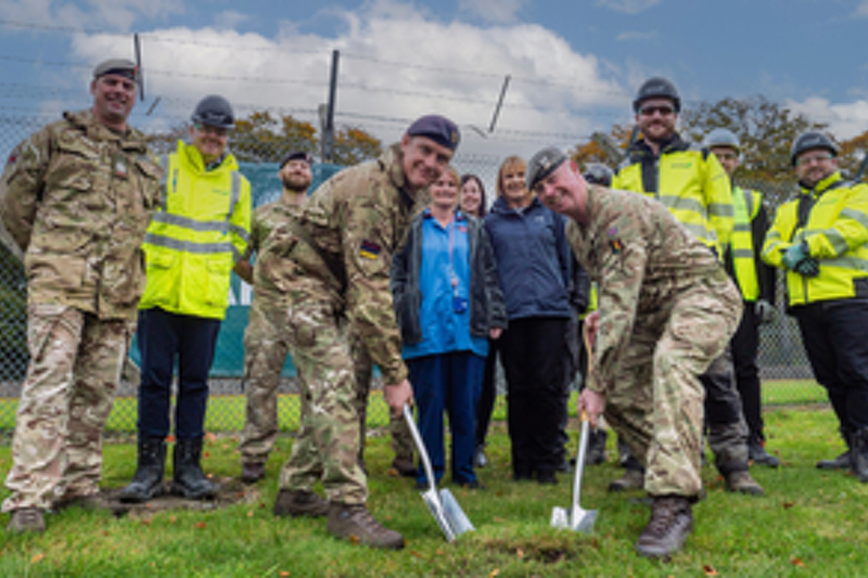 GRAHAM starts construction on new healthcare facility for British Army