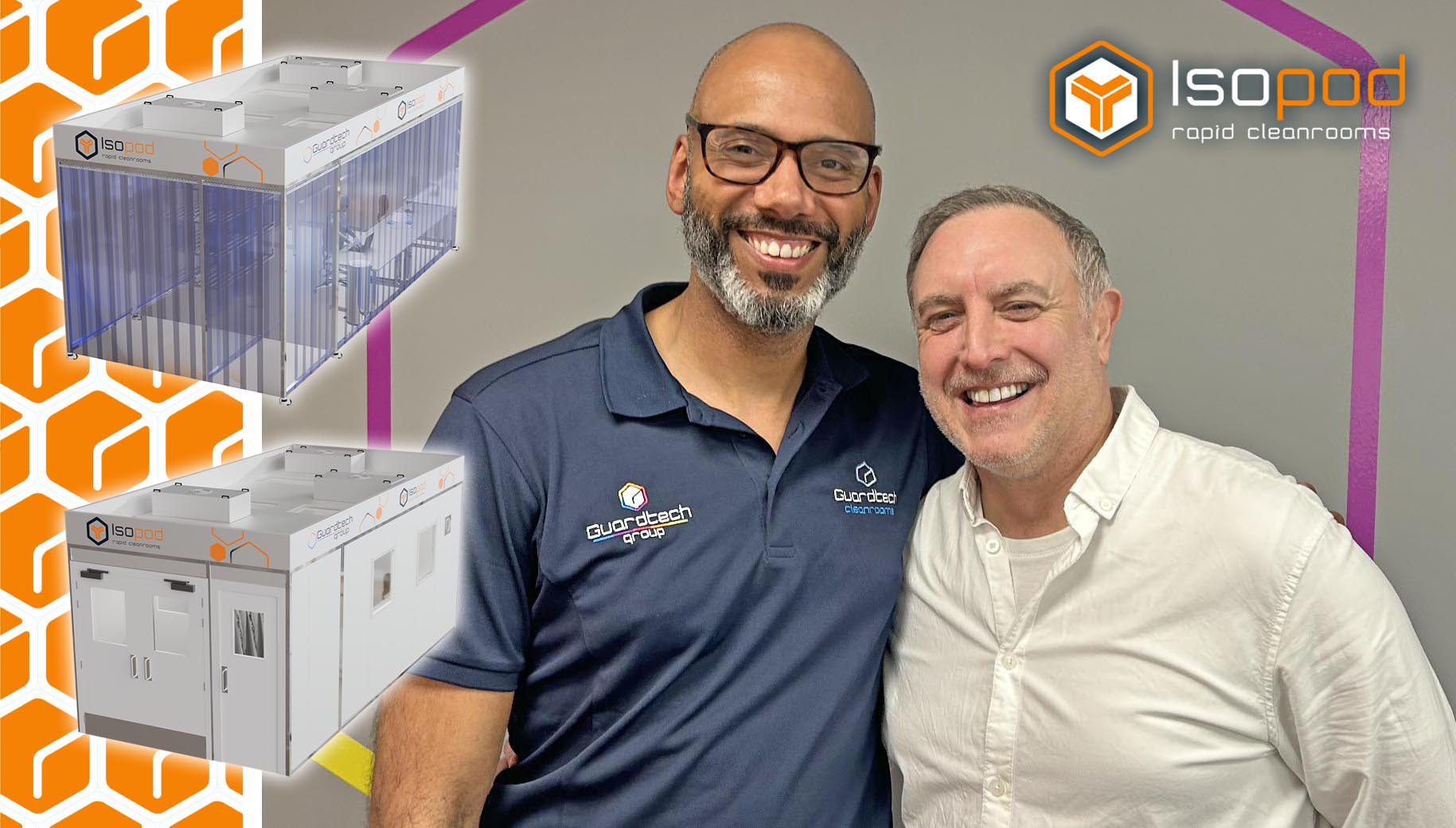 Guardtech elevates rapid cleanroom offering as new era of Isopod takes shape