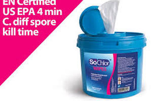 GV Health launches new SoChlor Wipes at Infection Prevention Society 2014 exhibition