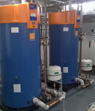 Hamworthy condensing boilers and water heaters take pride of place at Hopewood Park hospital
