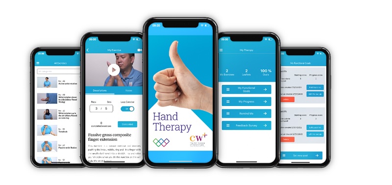 Hand therapy app improves the patient experience