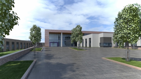 Health Secretary marks construction milestone at Royal Edinburgh Hospital
