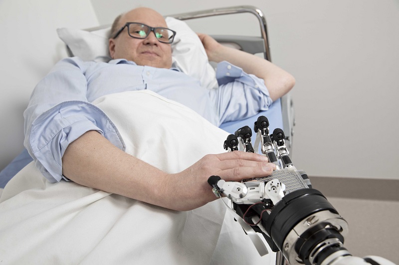 The robot will be able to carry out day-to-day clinical duties like measuring vital signs including pulse, temperature and oxygen saturation