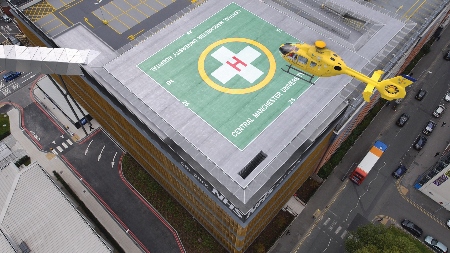 HELP Appeal donates £1m to Manchester hospital helipad appeal 