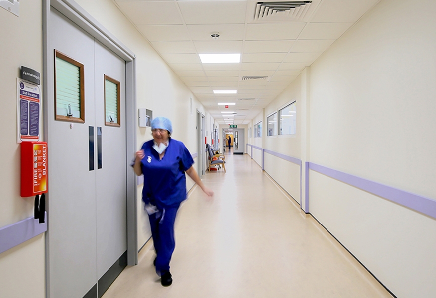 Hinchingbrooke Hospital upgrades lighting systems