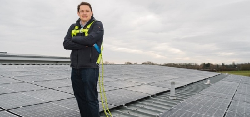 Hospital switches to solar energy 

