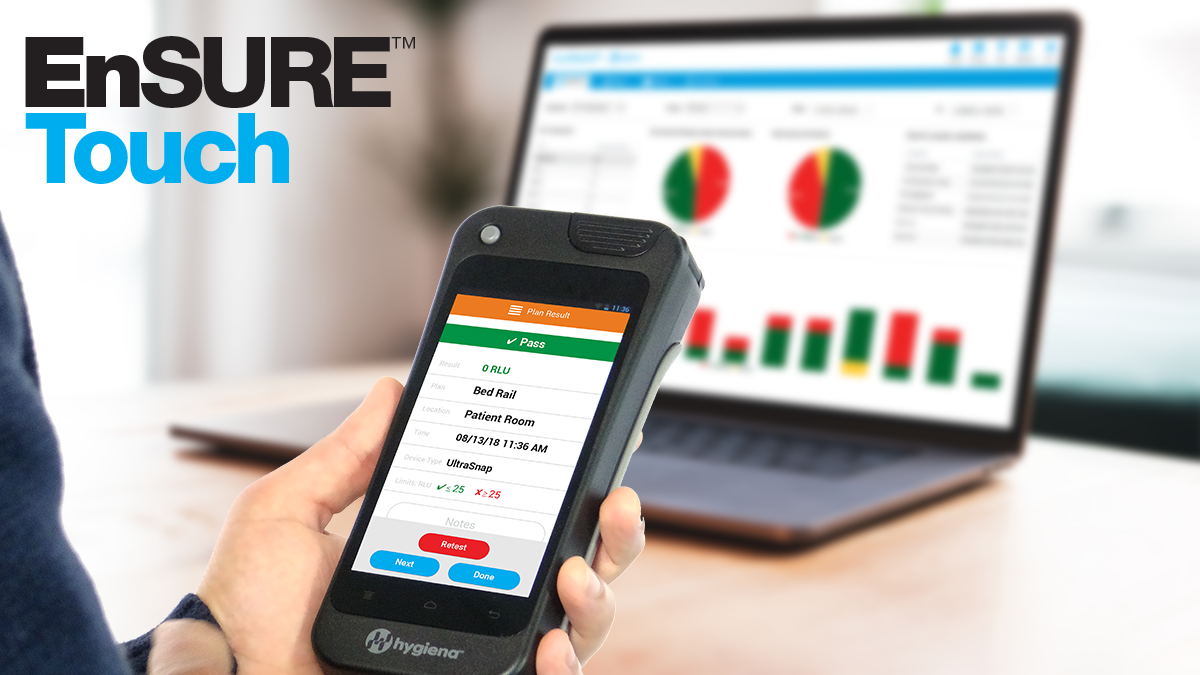 Hygiena announces new EnSURE Touch Monitoring System