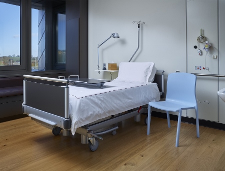 Hygienic healthcare chair goes on show