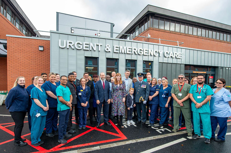 IHP hands over Tameside Hospital’s new £20m Emergency Department