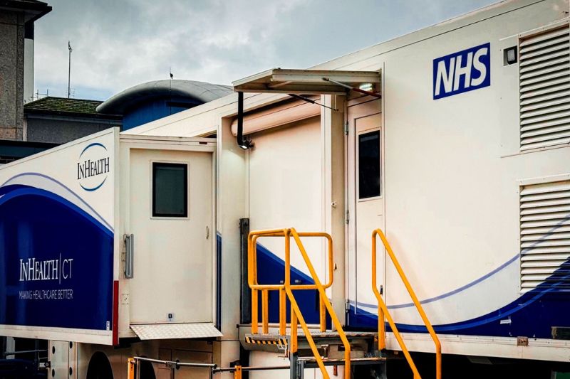 InHealth offers mobile CT scanner at Withybush Hospital