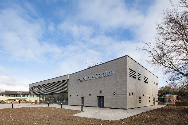 Innovative construction delivers sustainable resource centre