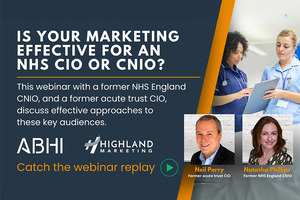 Is your marketing reaching NHS CIOs and CNIOs?