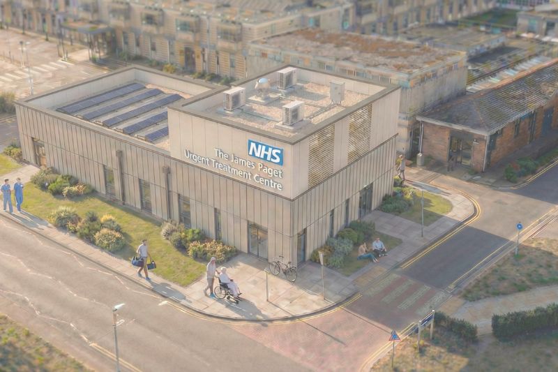 James Paget submits plans for urgent treatment centre ahead of replacement hospital