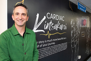 Cardiac Kintsukuroi: Jeff Schmidt creates new artwork for Cardiology Department at St Peter’s Hospital