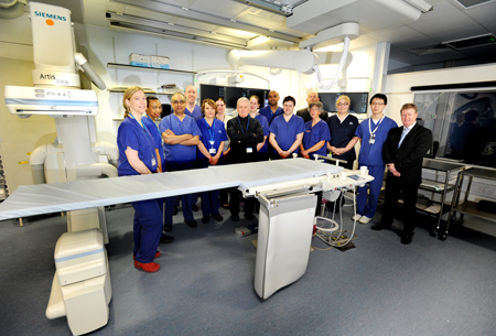 John Radcliffe installs ceiling-mounted angiograph system
