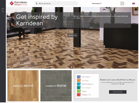 Karndean Designflooring launches new-look website   