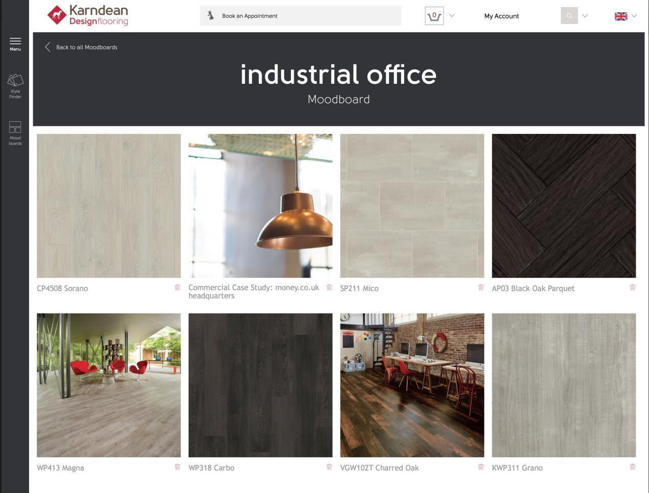 Karndean Designflooring releases new Style Finder and Moodboard 