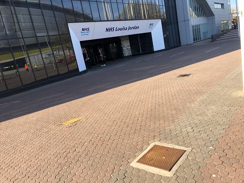 Kentec protects Glasgow coronavirus hospital from risk of fire