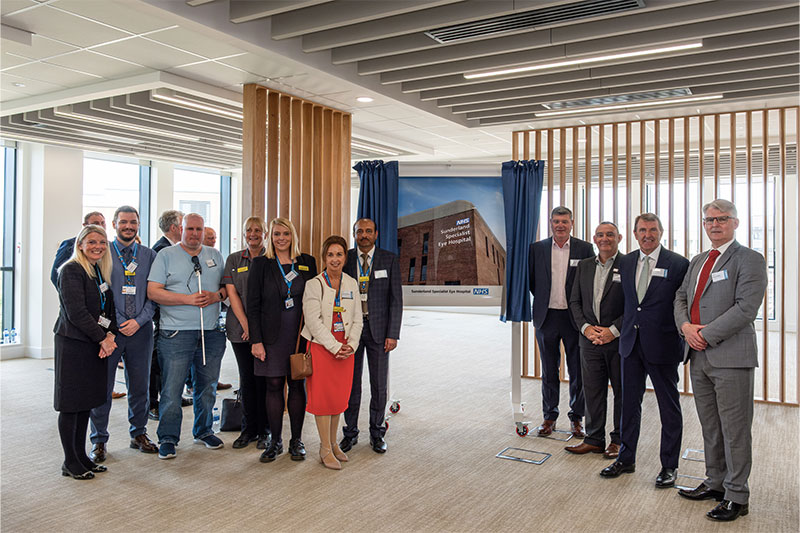 Kier completes and hands over landmark Sunderland Specialist Eye Hospital