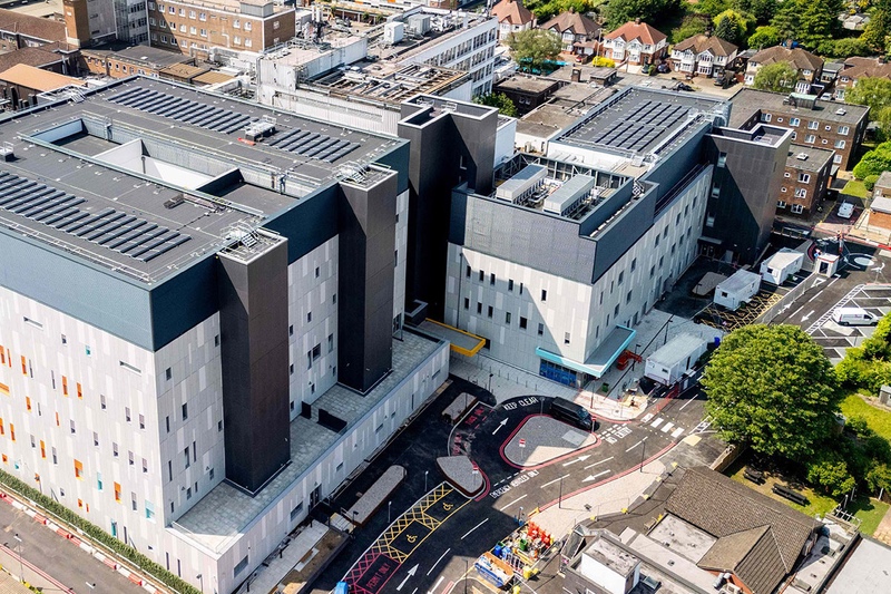 Kier uses low-carbon concrete for £150m hospital project in Luton
