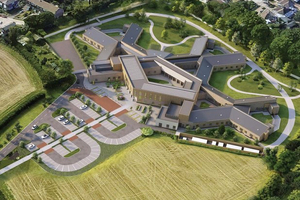 Kier tops out on mental health hospital on Sussex Coast