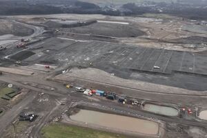 Laing O’Rourke completes ground stabilisation as enabling works progress for New University Hospital Monklands