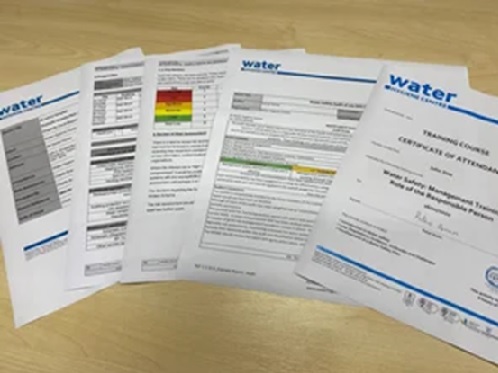 Written or electronic records should contain accurate information about who completed the work and when it was carried out