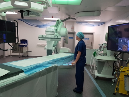 Leicester’s new hybrid theatre and vascular relocation project completed