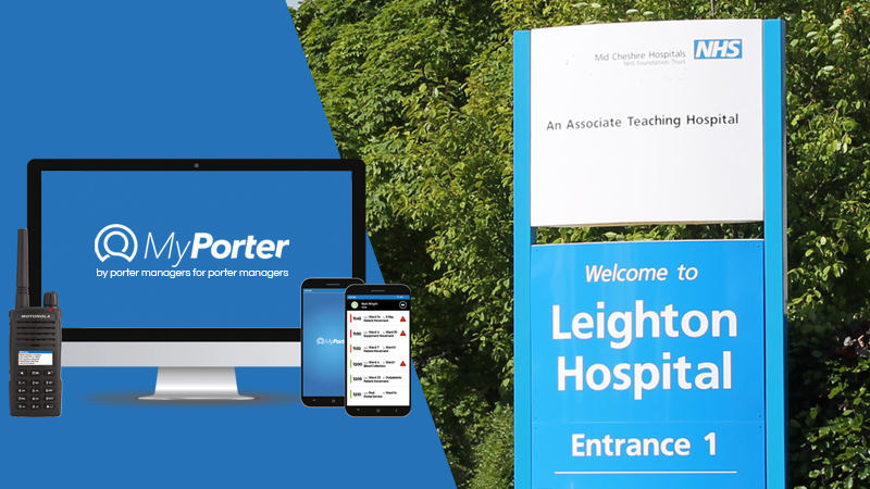 Leighton Hospital invests in MyPorter technology
