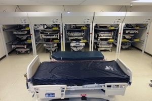 Making space for beds