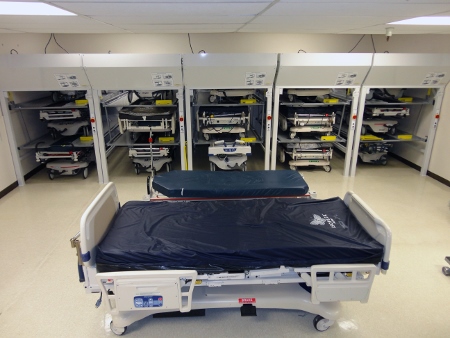 Making space for beds
