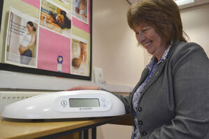 Marsden Weighing Group launches lightweight one-piece baby scales