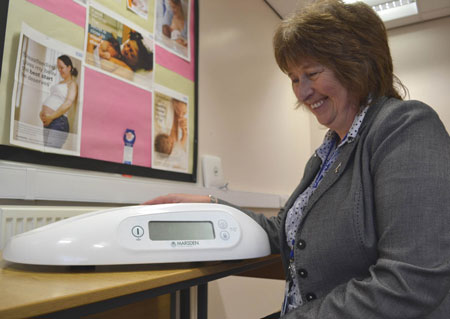 Marsden Weighing Group launches lightweight one-piece baby scales