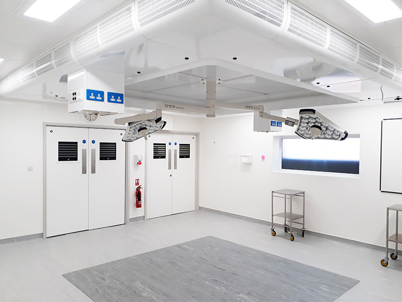 MAT carries out extensive theatre refurbishment at Bedford Hospital 