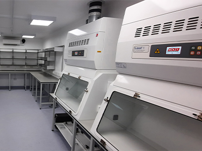 MAT delivers a new CL3 laboratory for University Hospital Crosshouse