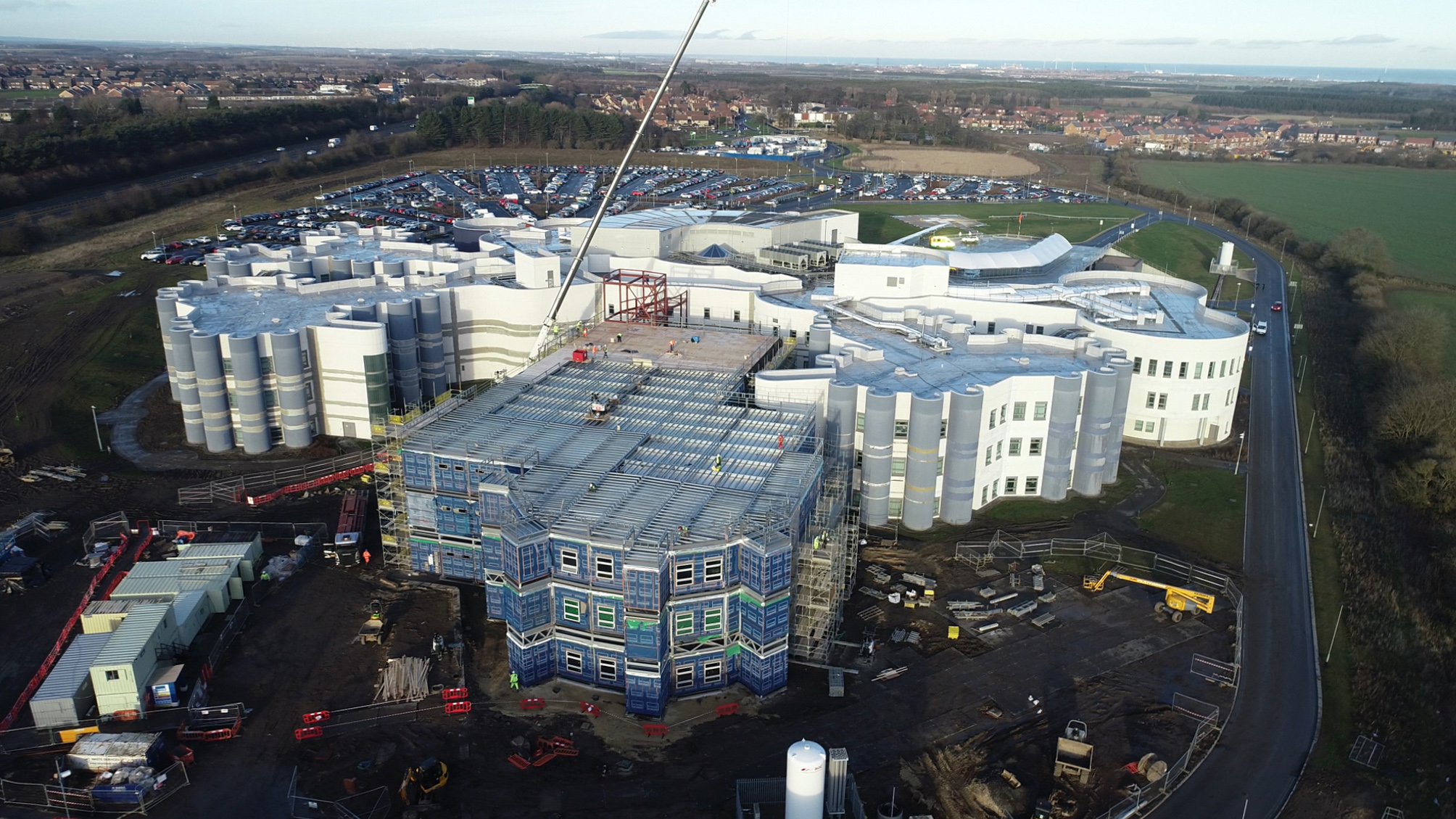 McAvoy completes building installation phase for £15m hospital wing in Northumbria 
