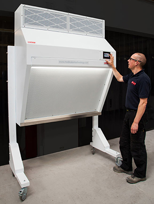Medical Air Technology installs lay-up cabinet at Nuffield Health Chichester