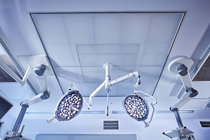 Mediclean ultra clean ventilation with continuous particle monitoring (CPM)