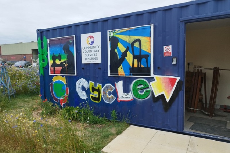 It is hoped that in the future more visitors to the garden will get involved in the Upcycle Hub or helping out at the community hub