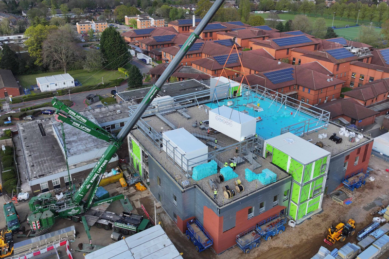 Merit delivers major milestone for £25m Solihull hospital project
